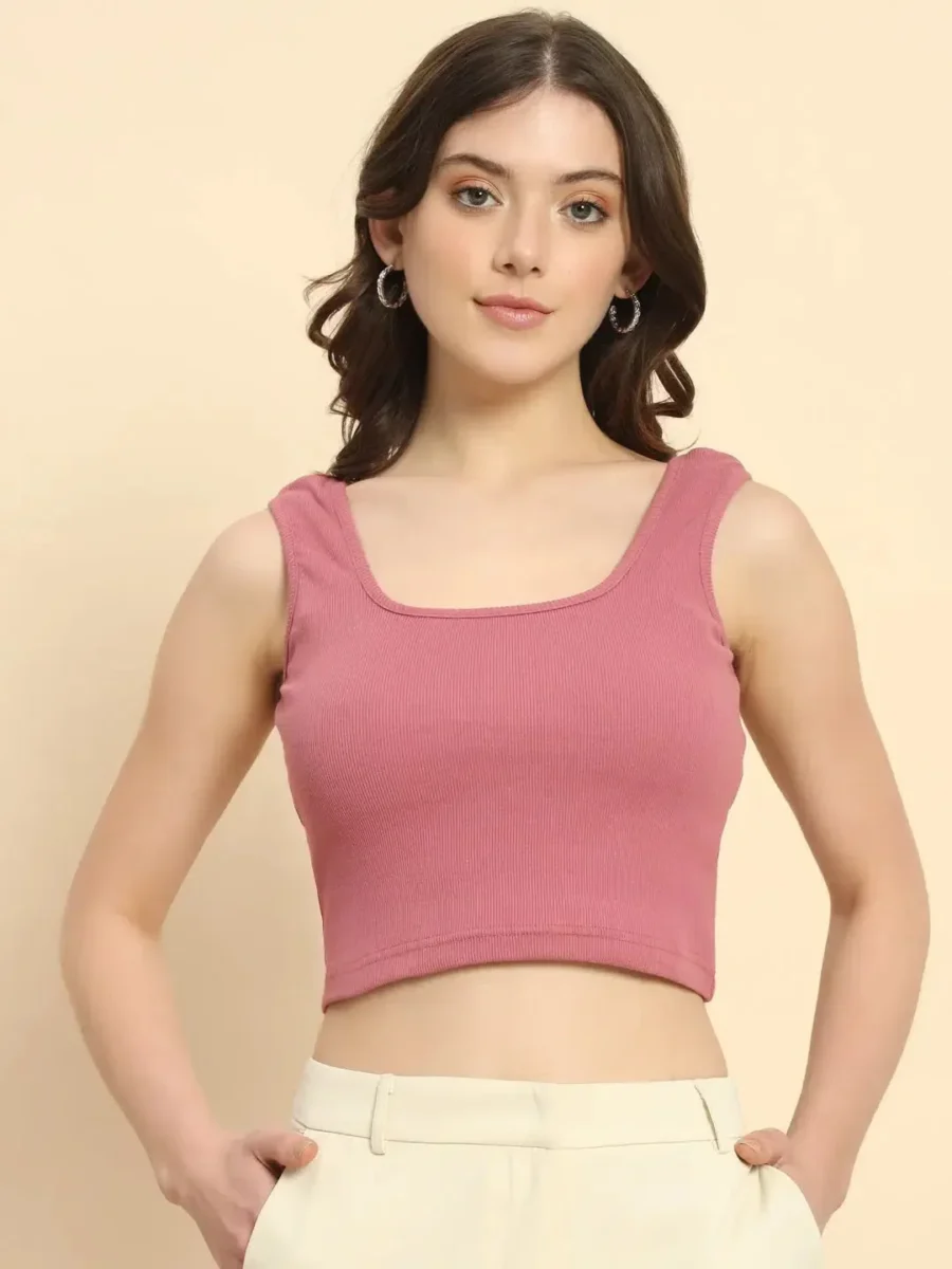 Pink Lilly Crop Top